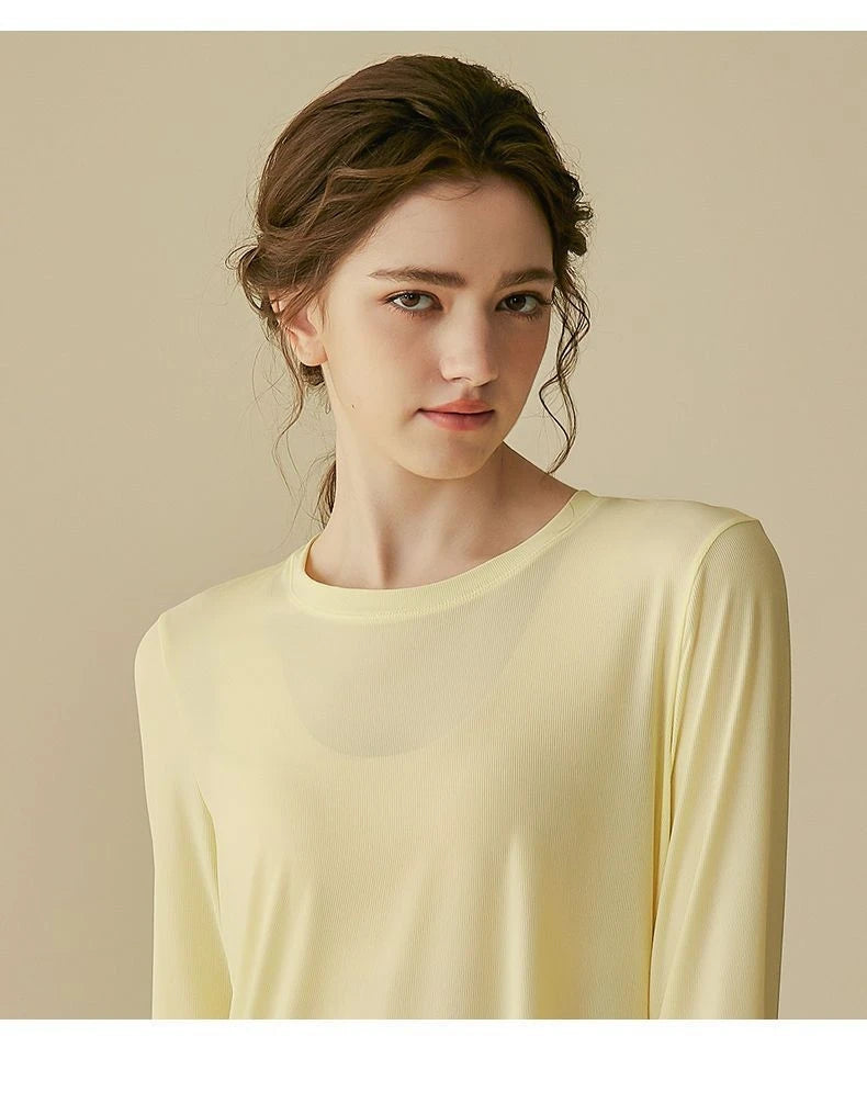 Women's Long Sleeve Gym Quick Dry Sports T-Shirt