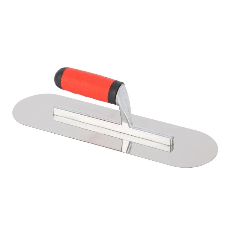 652F Plastering Trowel Trowel Wall Construction Concrete Finishing Tool Finishing Trowel for Drywall Tile Flooring