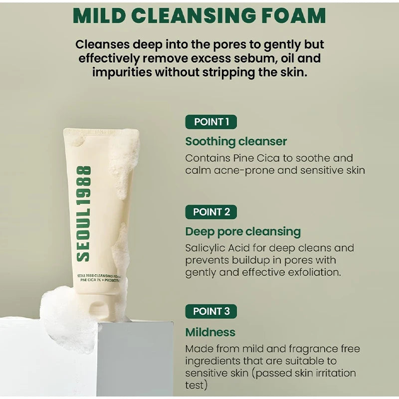 1988 Korean Collagen Facial Cleanser Deep Clean 50g