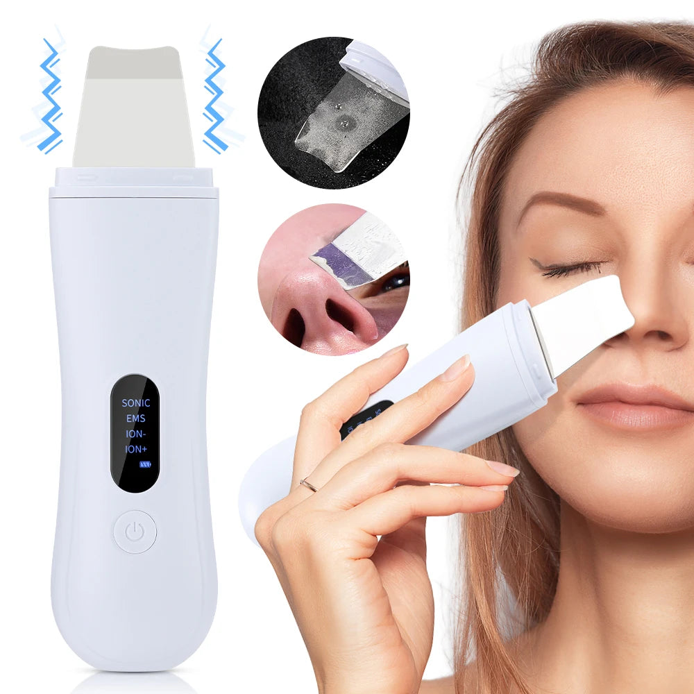 Ultrasonic Facial Cleanser Exfoliates &amp; Deep Cleanses