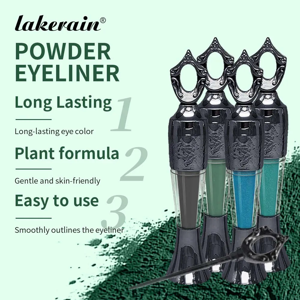 Lakerain Retro Eyeliner - Bright, Long-Lasting Color