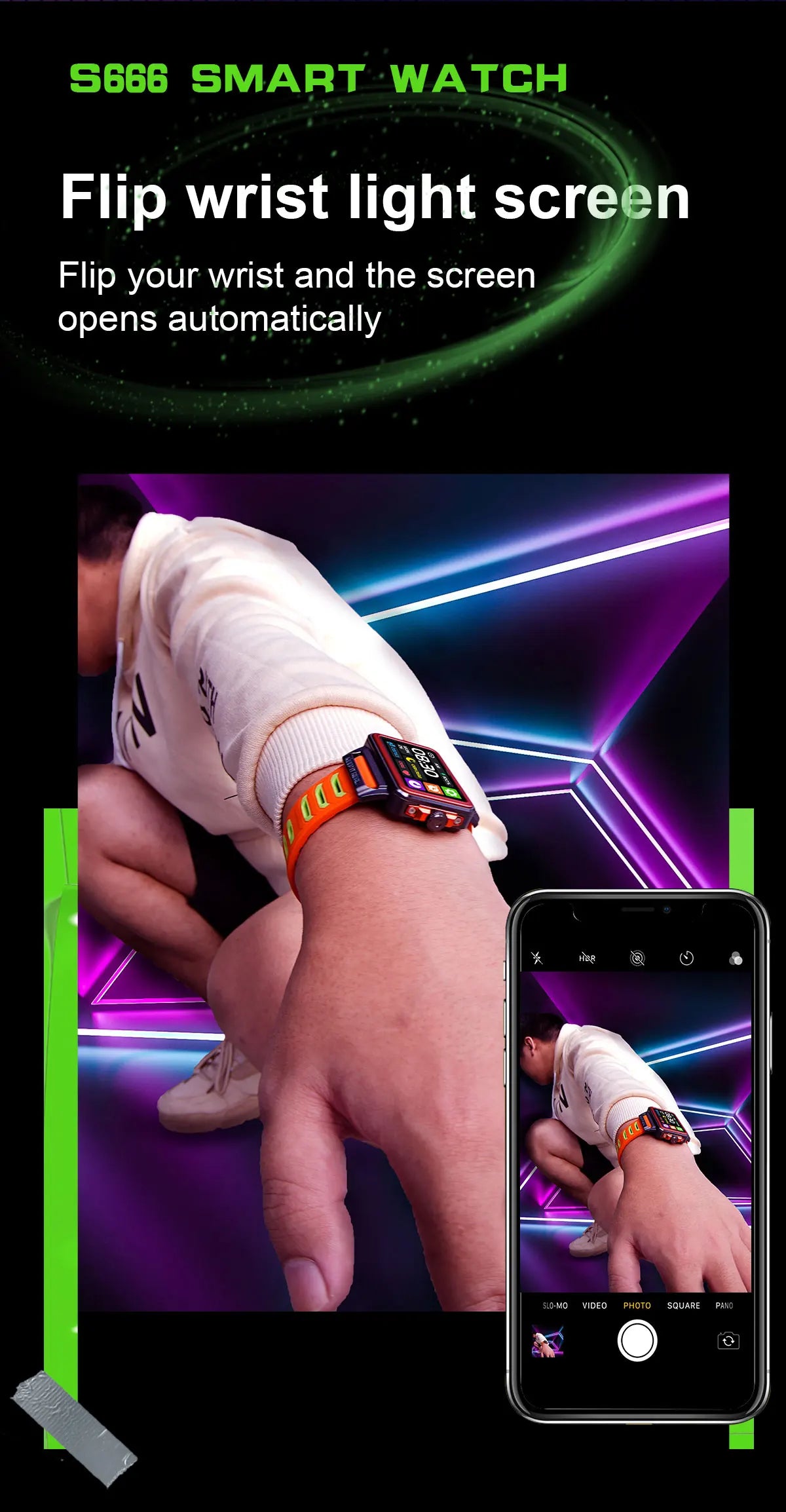 Đồng Hồ Thông Minh 1.57in Chống Nước 2024