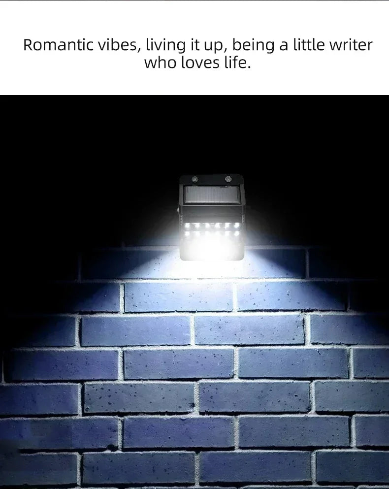 Đèn LED Năng Lượng Mặt Trời Cảm Biến Chuyển Động