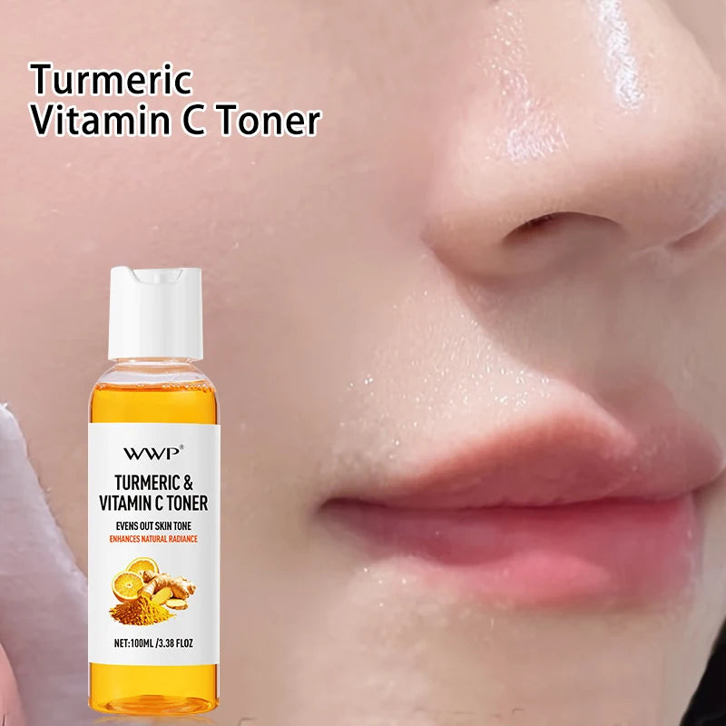 Turmeric Vitamin C Toner-Turmeric Antioxidant Refreshing &amp; Moisturizing,Brightens &amp; Softens Face Care Toner for All Skin Types