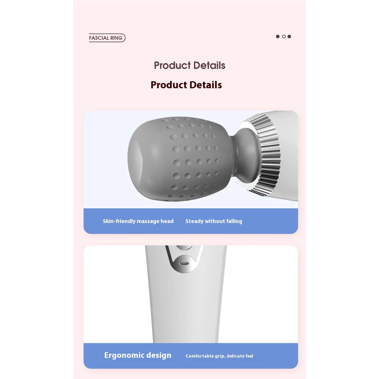 Multi-function Handheld Massager USB Charging for Full Body Relaxation