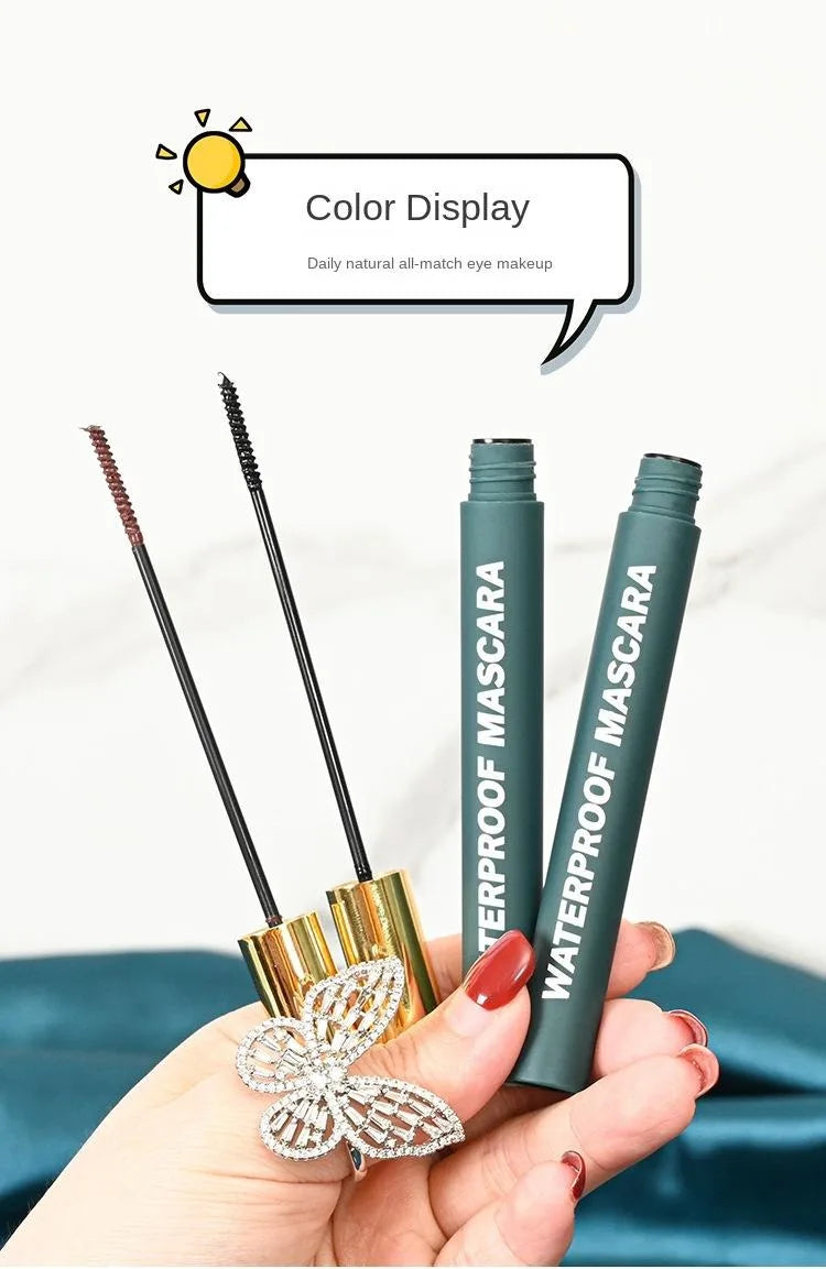 Waterproof 24H Long Lasting Natural Smudge-Proof Mascara