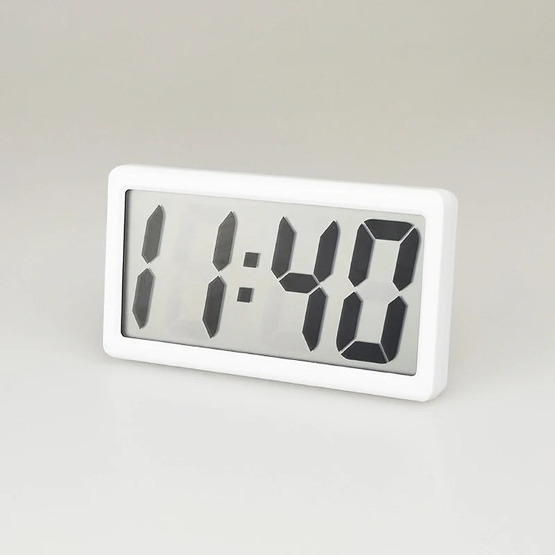 Đồng Hồ Bàn Mini LCD Để Bàn Treo Tường Pin AG10