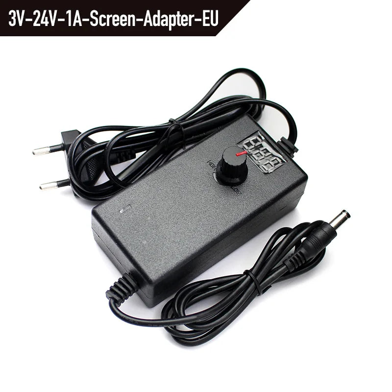 Nguồn chuyển đổi đa năng AC-DC 3-24V có màn hình hiển thị