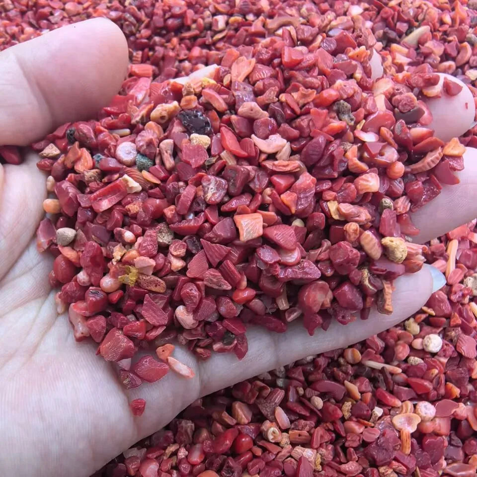 Red Quartz Stone Polished 100g Energy Decoration