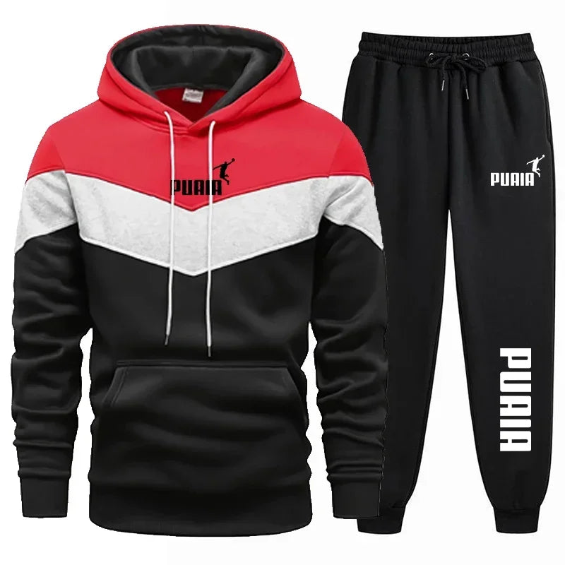 Bộ Đồ Thể Thao Nam Áo Hoodie & Quần Thoải Mái - Daisan Mart