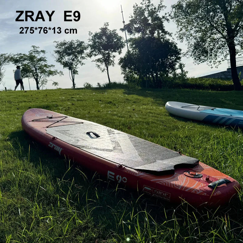 ZRAY EVASION E9 275*76*13cm inflatable surfboard stand up paddle surfing board water sport sup kid board all around light - Daisan Mart
