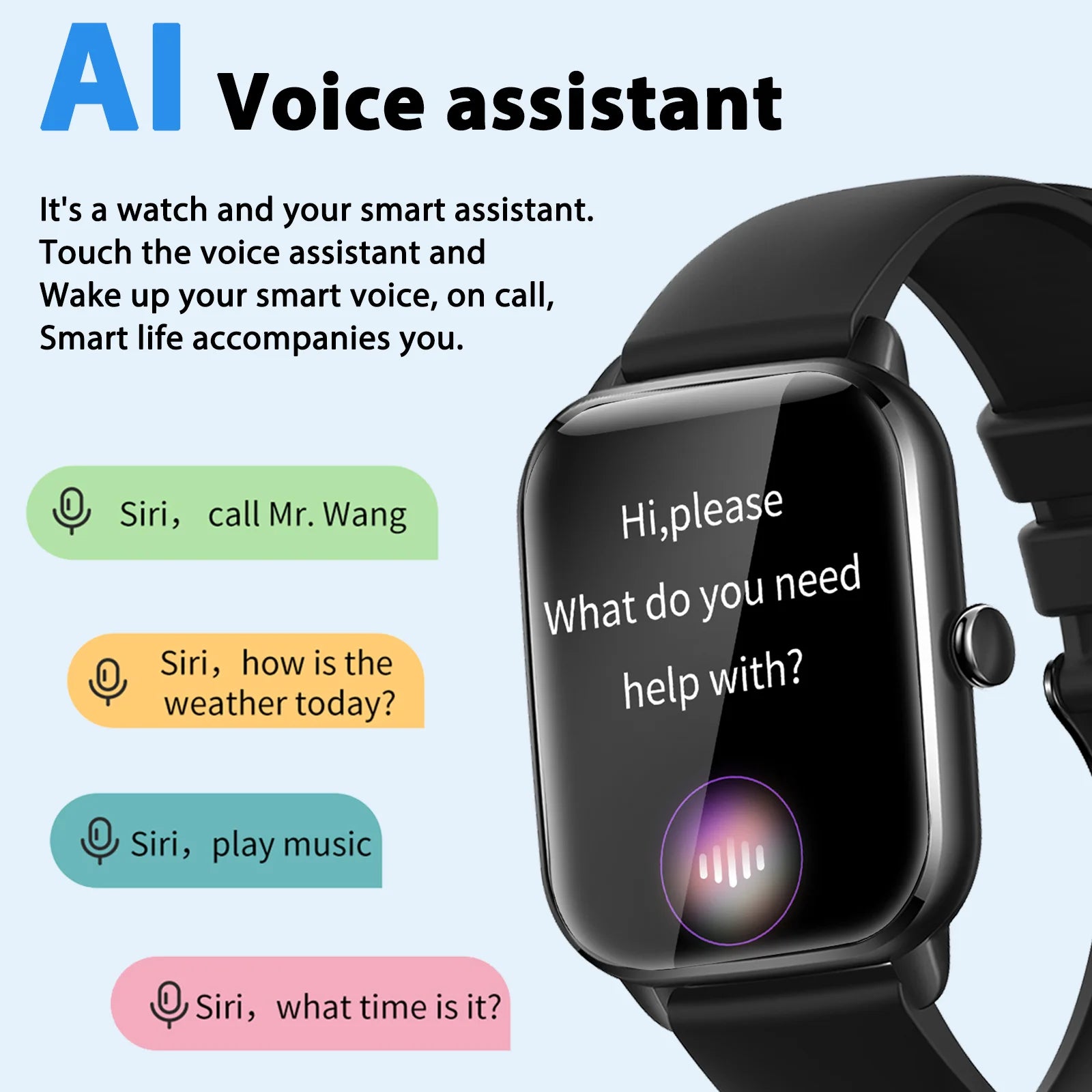 Đồng Hồ Thông Minh EIGIIS 1.9” Chống Nước Đa Năng