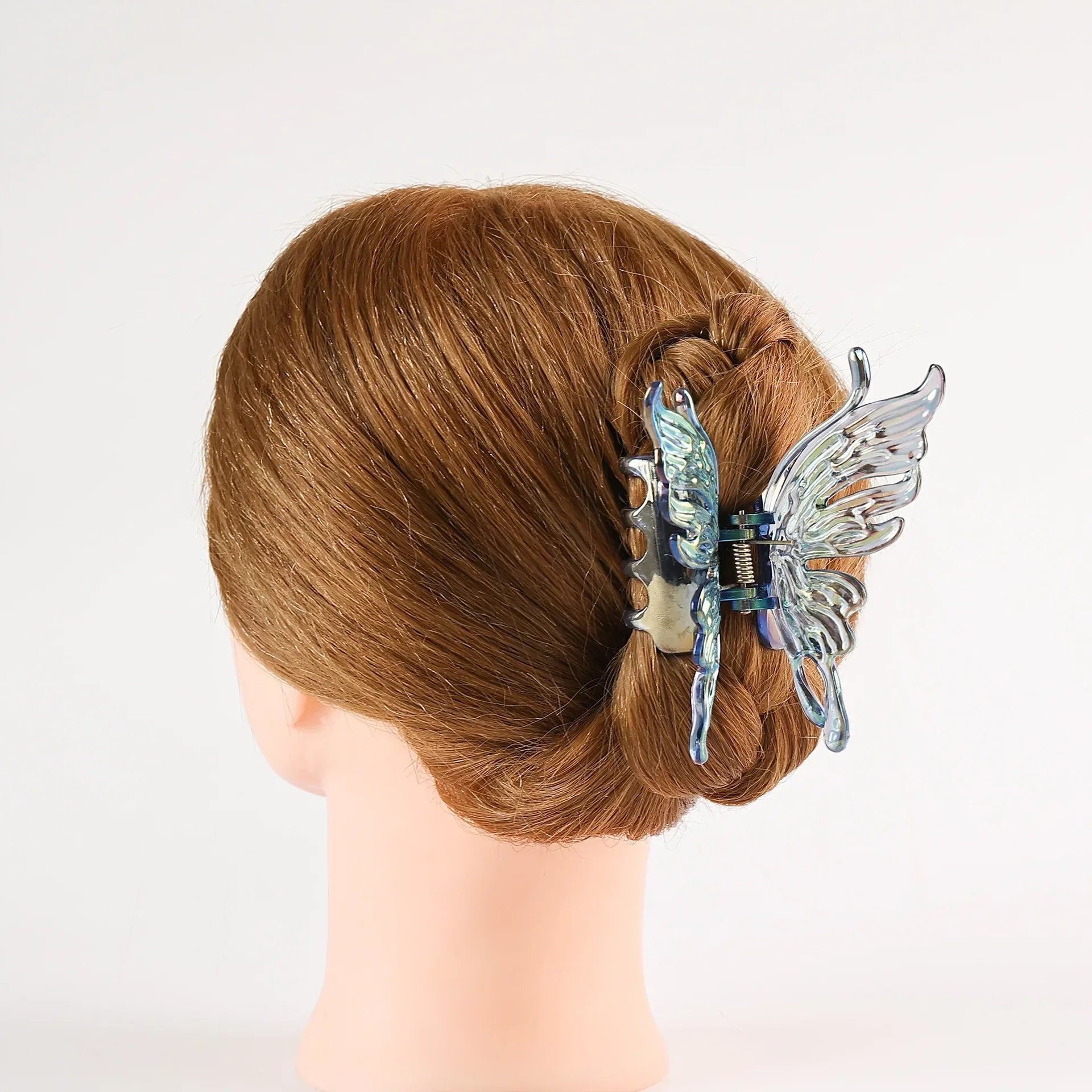 Vintage Butterfly Hair Clip - Acrylic Hair Jewelry