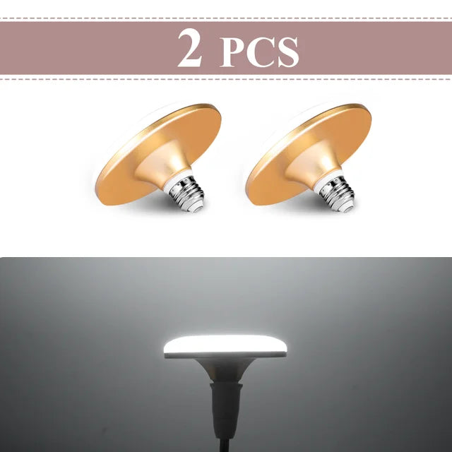 Super Bright Round LED Lamp E27 For Bedroom &amp; Kitchen