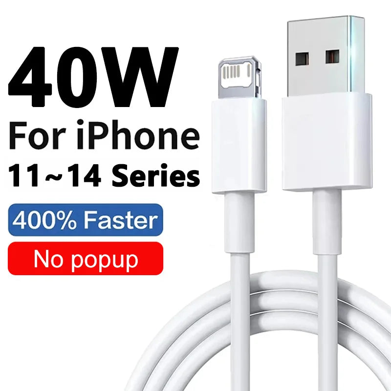 Cáp Sạc Nhanh 40W PD USB-C Cho iPhone 13-16 Pro Max - Daisan Mart