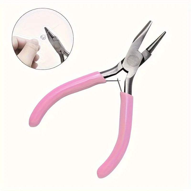 Professional 5 inch concave ring crimping pliers for jewelry making