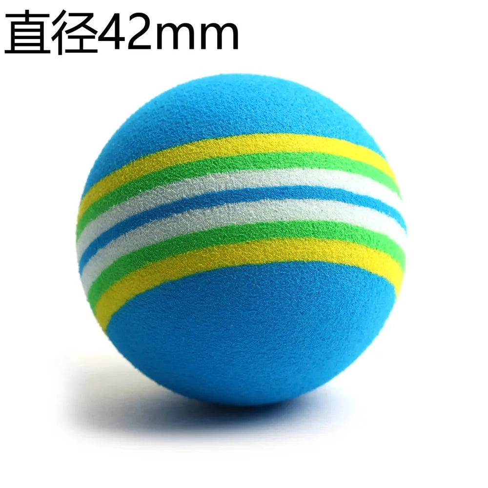 Soft Foam Golf Balls 10 Multi-Color Practice Balls