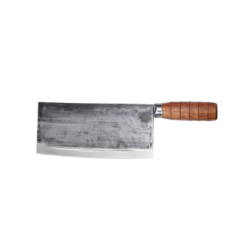 Wide Blade High Carbon Steel Knife - Kitchen Expert