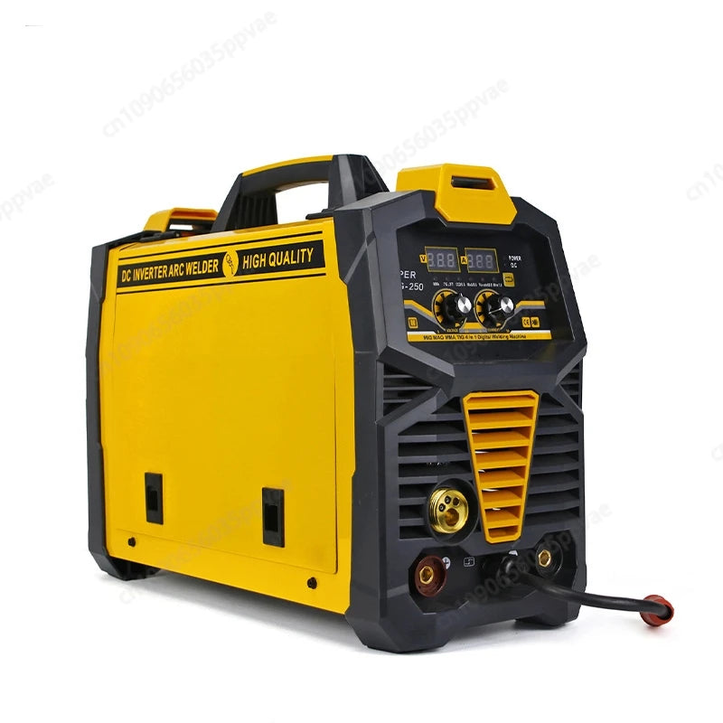 4 in 1 MIG MMA TIG Welder Gas and Gasless Dual Mode Portable Welder 200A 220V Suitable for Home and Car Repair Lightweight - Daisan Mart