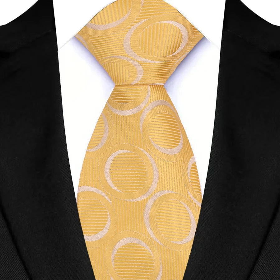 Cà vạt Nam Cổ điển 8cm Sọc Paisley Thời trang