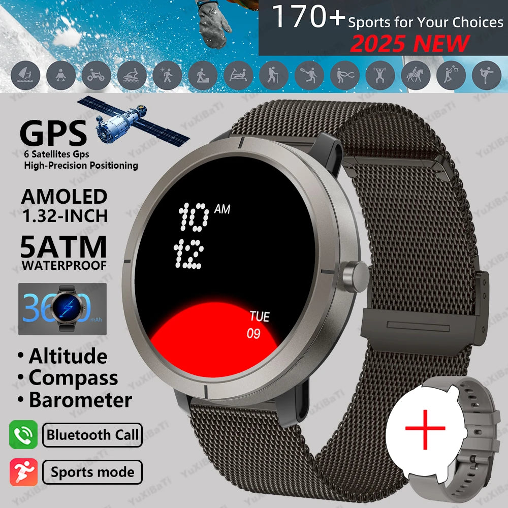 Đồng hồ thông minh nữ GPS, đàm thoại, chống nước 5ATM