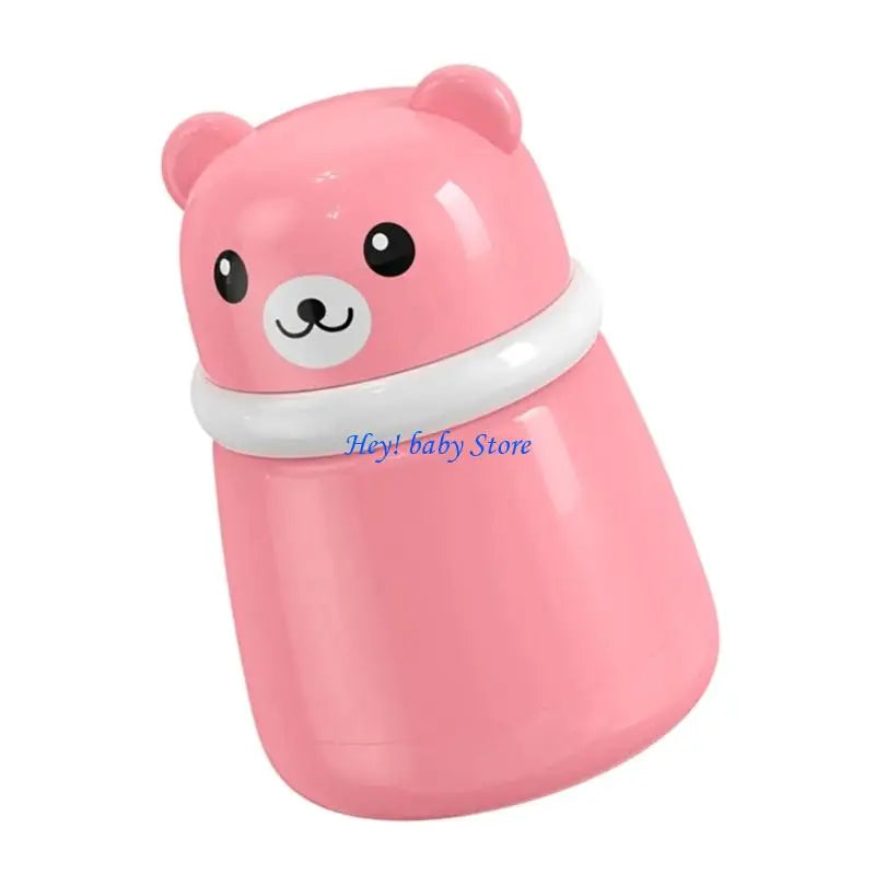 Cute Bear Baby Powder Box For Newborns