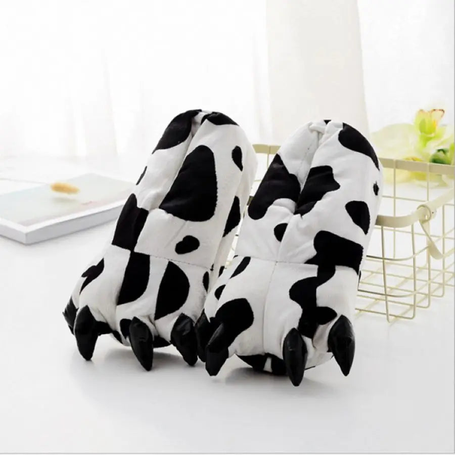 Warm Stuffed Animal Kigurumi Slippers Winter 2024