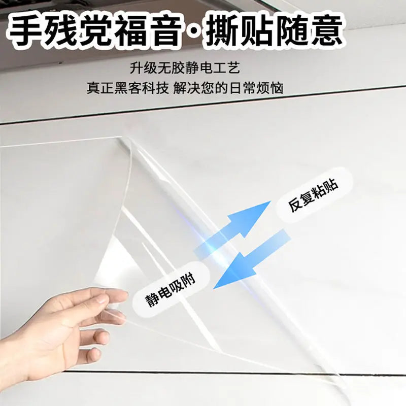 Tem Dán Trong Suốt Nhà Bếp Chống Thấm Dầu Nhiệt