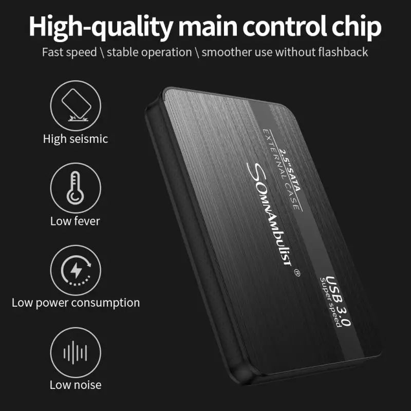2.5 Inch HDD USB 3.0 Large Capacity Portable Hard Drive