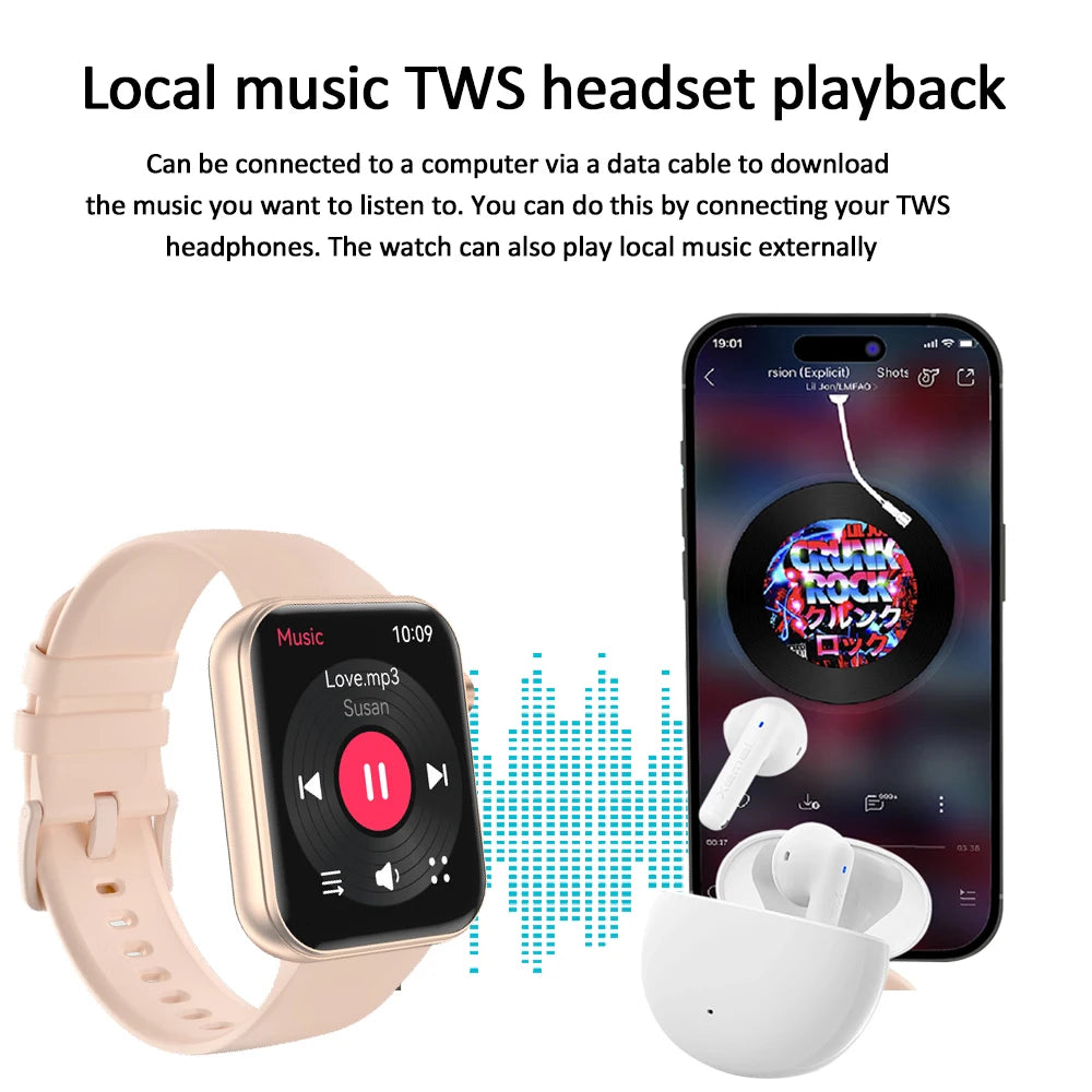 Smart Watch for Photography, Sports, Waterproof