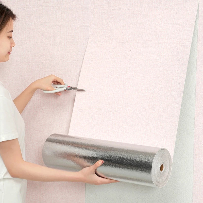 Foam 3D Wall Stickers New Design Anti-collision Children's Bedroom Decorative Film Self-adhesive Moisture-proof Stickers