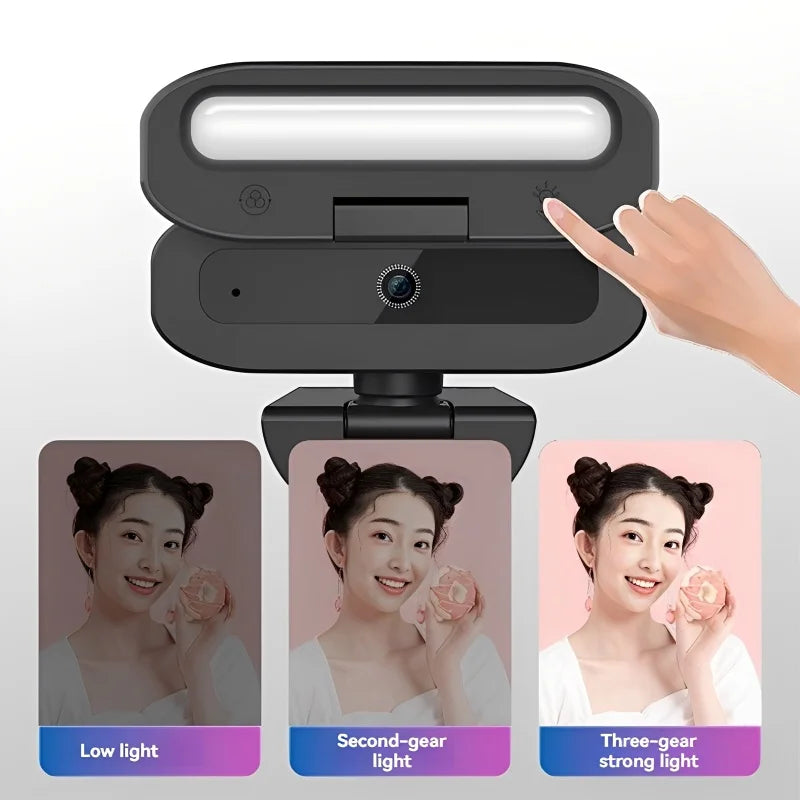 Xiaomi Webcam 4K 60FPS Livestream Pro Mic LED 2025