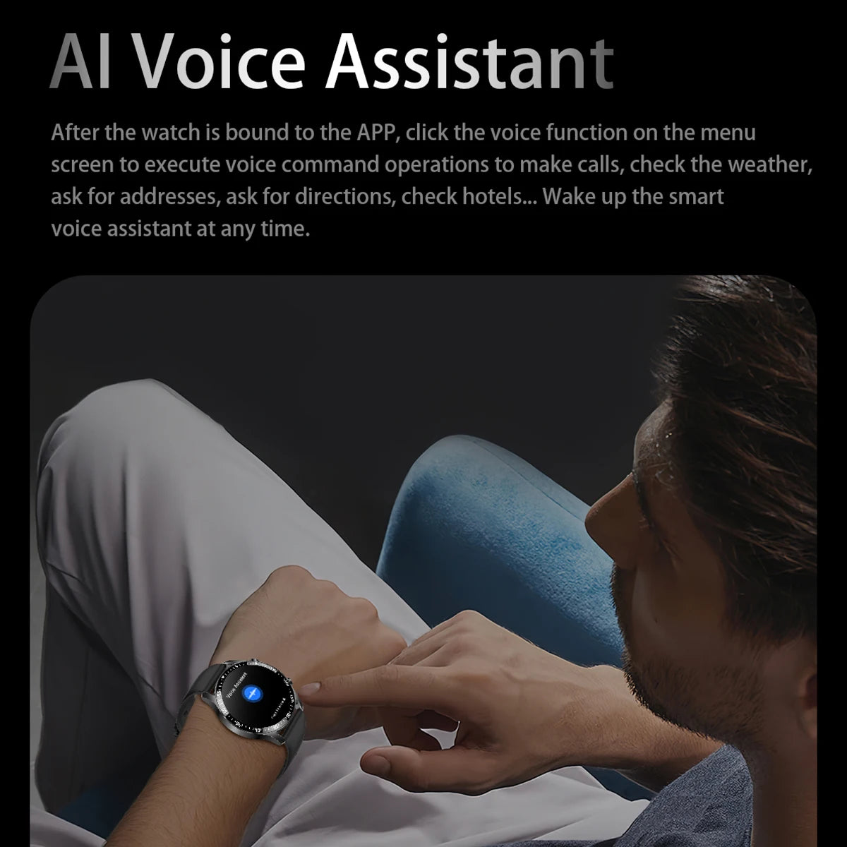 Đồng hồ thông minh 2025 - Gọi Bluetooth, Đa chế độ thể thao