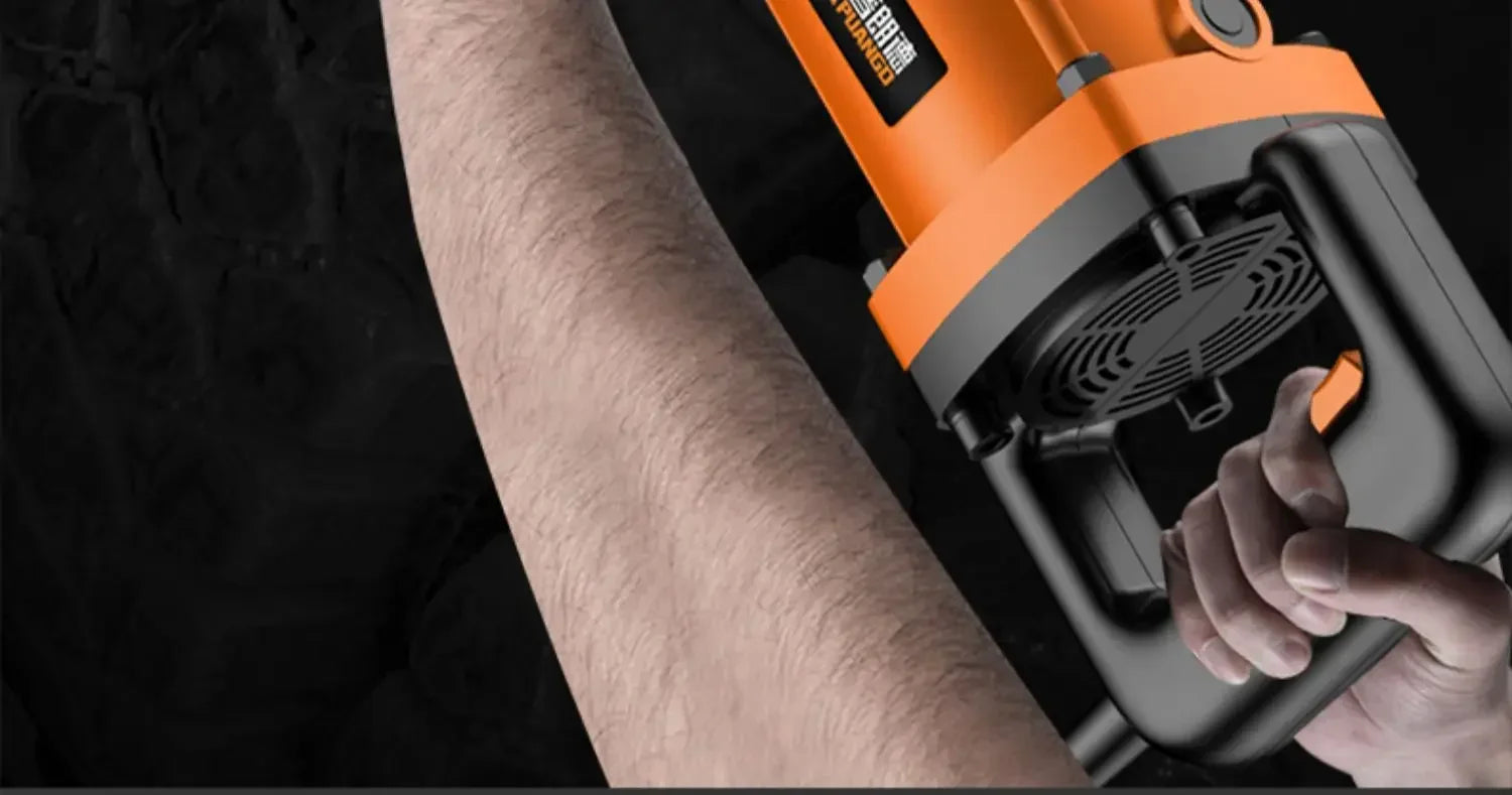 Electric Wrench 220V Plug-in High Power Auto Repair Tower Crane Industrial Grade High Torque Heavy Impact Electric Air Cannon
