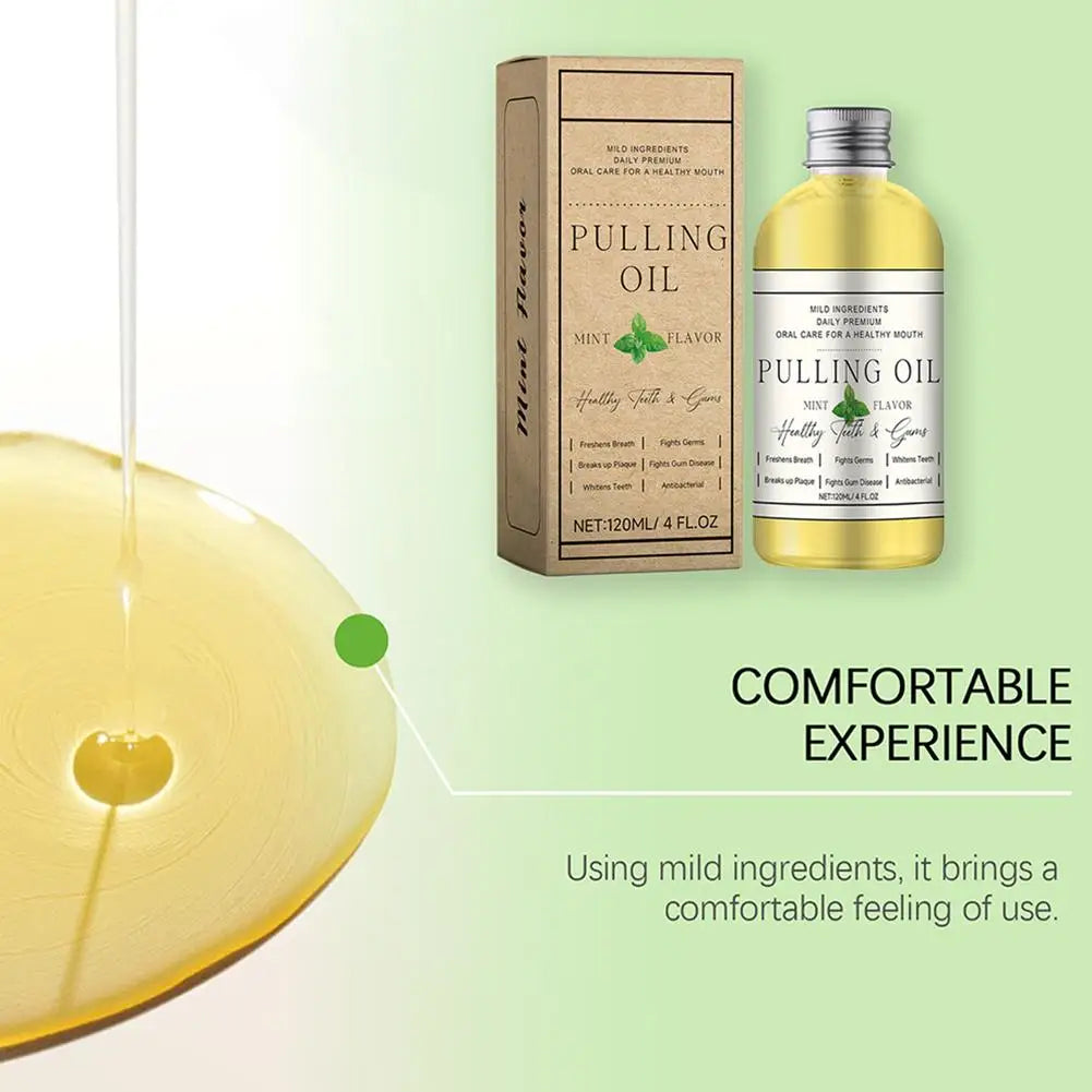 Organic Coconut Oil Mouthwash Deodorizes &amp; Cleans Teeth