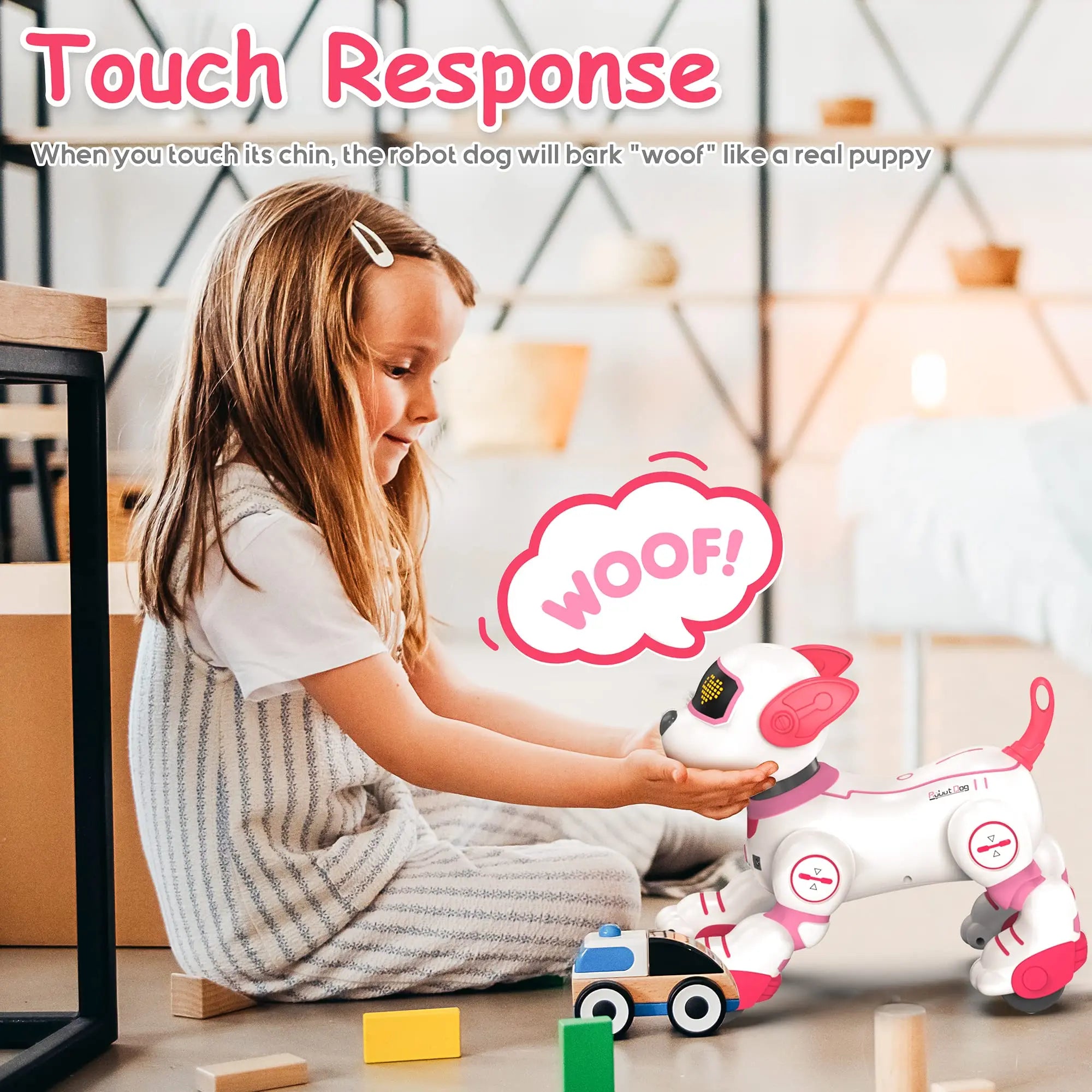 Intelligent Robot Dog Remote Control Electronic Sing Dance Follow Smart Interactive Stunt Music Toy Programmable Puppy Kid Gift - Daisan Mart