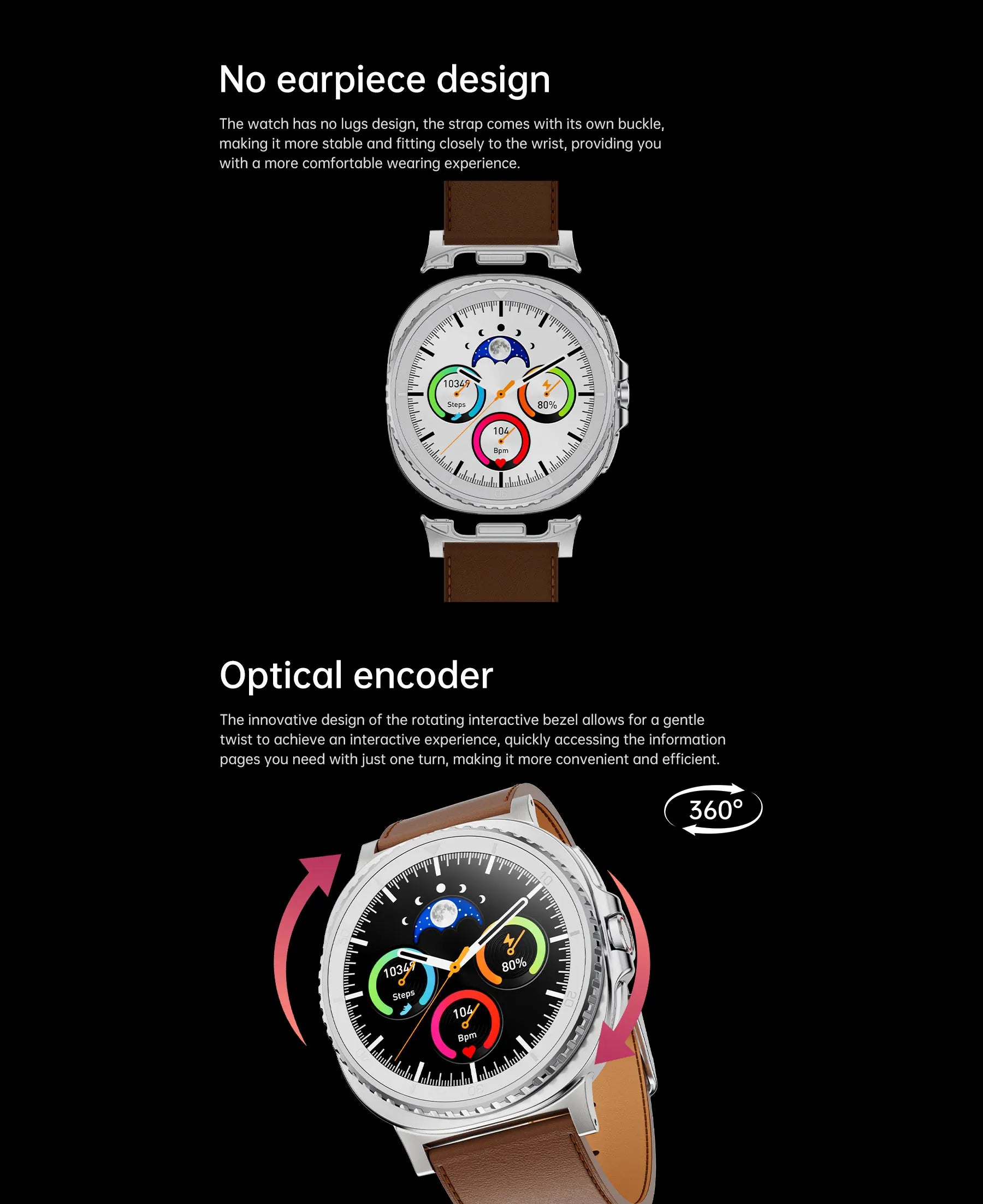 Đồng Hồ Thông Minh SK46 Classic Màn Hình AMOLED 1.32