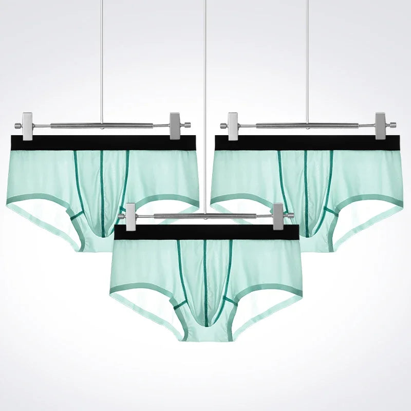 3-piece super thin, cool, breathable men's underwear