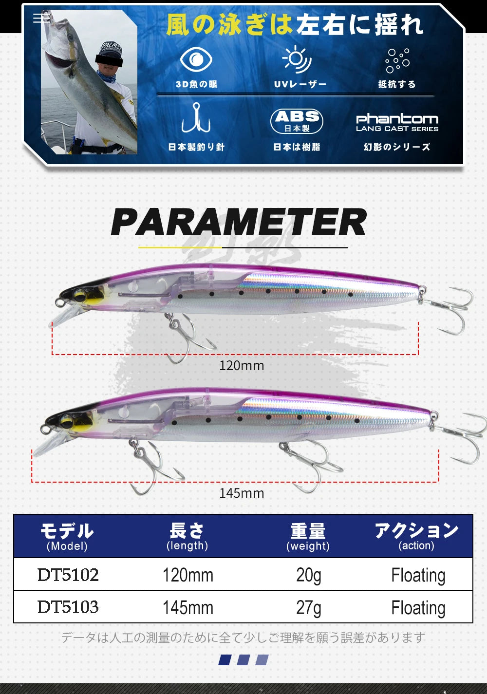 D1 Multi Piece Set Floating Minnow Fishing Lure 120mm 145mm Flash Flake Assassin Floating Hard Bait For Pike Bass Tackle