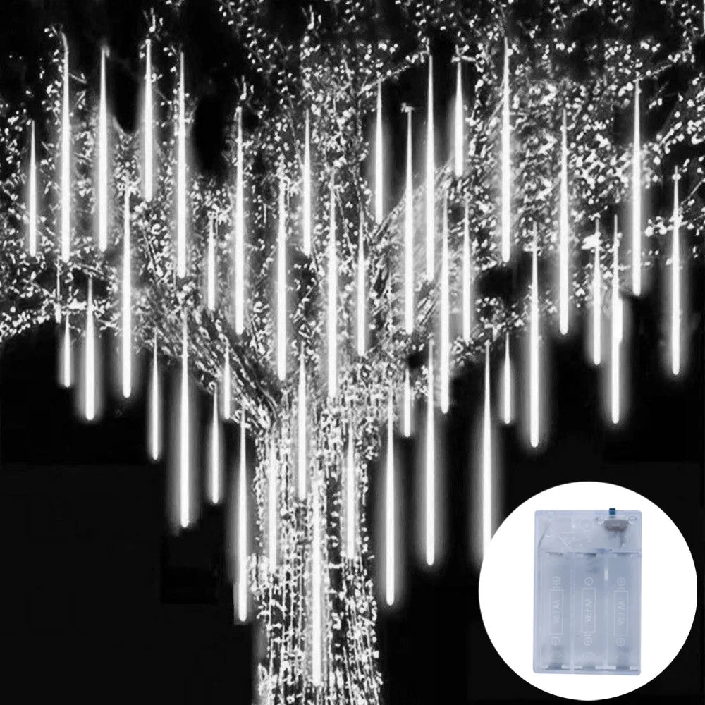 30CM Meteor Shower LED Light for Christmas Decoration