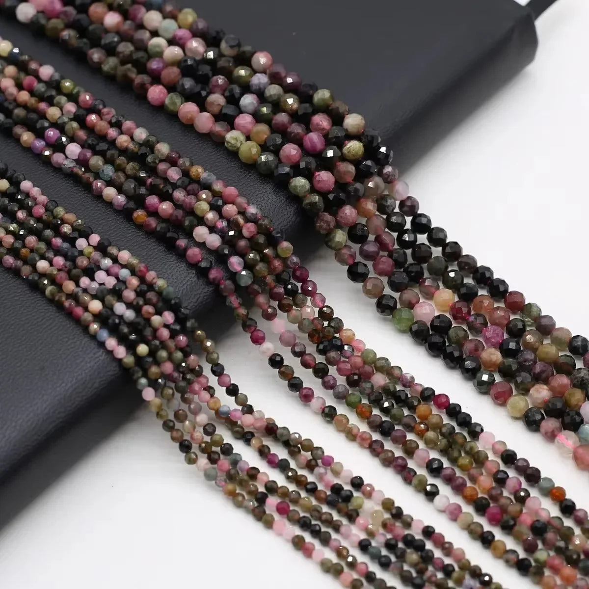 2/3/4mm multi-colored natural stone beads for jewelry