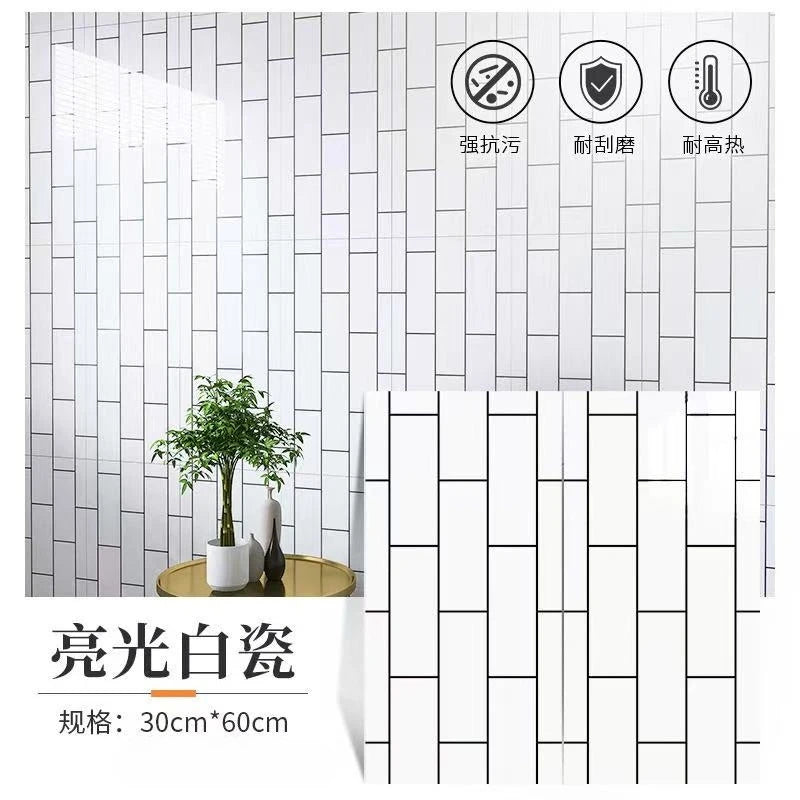 Miếng Dán Tường 3D Giả Gạch 30x60 Chống Nước Marble - Daisan Mart