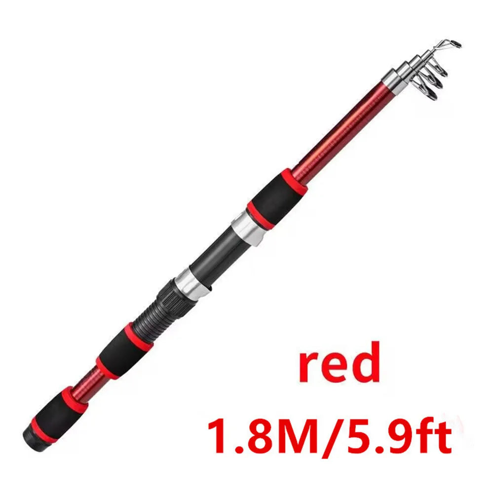 Bộ Cần Câu Cá Gọn Nhẹ - Rod Reel Combo Đầy Đủ
