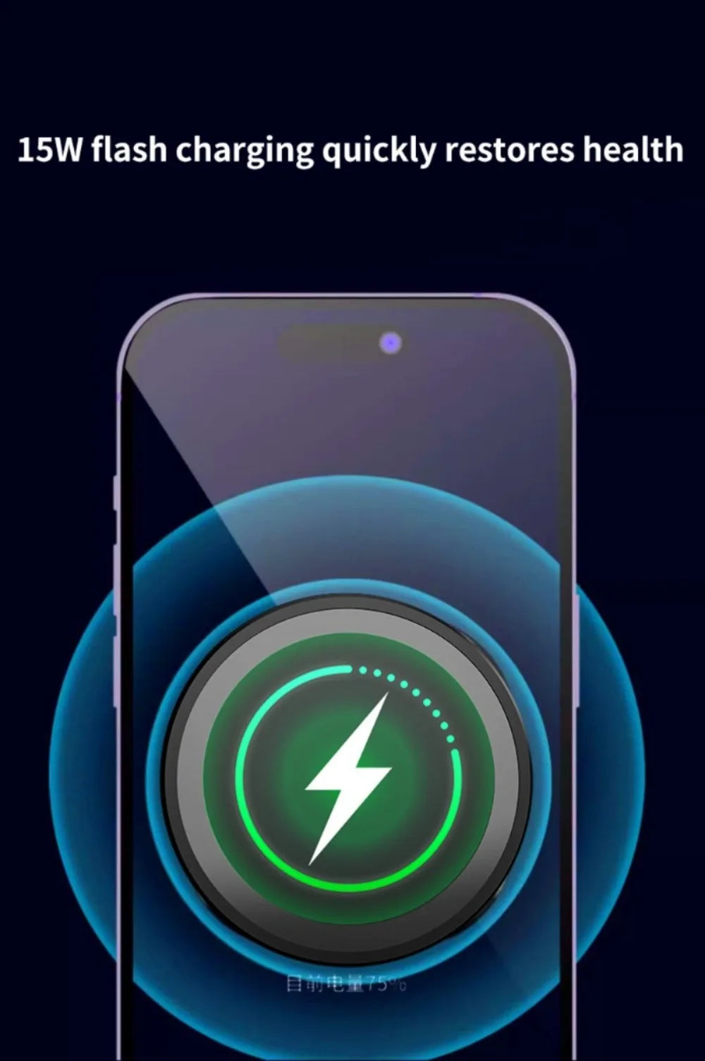 Magnetic Phone Wireless Charger Air Vent Holder For Magsafe iPhone 16 15 14 13 12 Pro Max Cellphone Fast Charging Bracket Stand