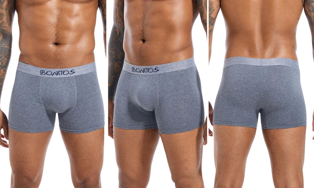 Set of 4 Cotton Men's Underwear - Comfortable &amp; Sexy