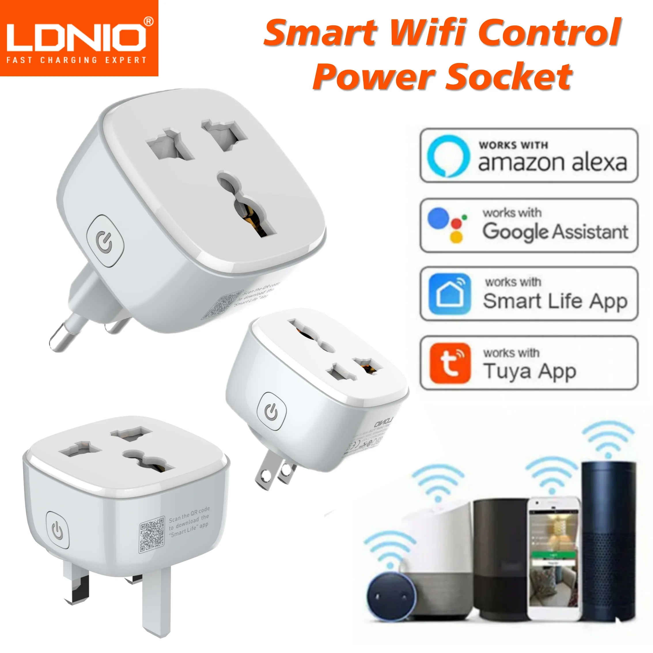 LDNIO Wifi Smart Plug Remote Control