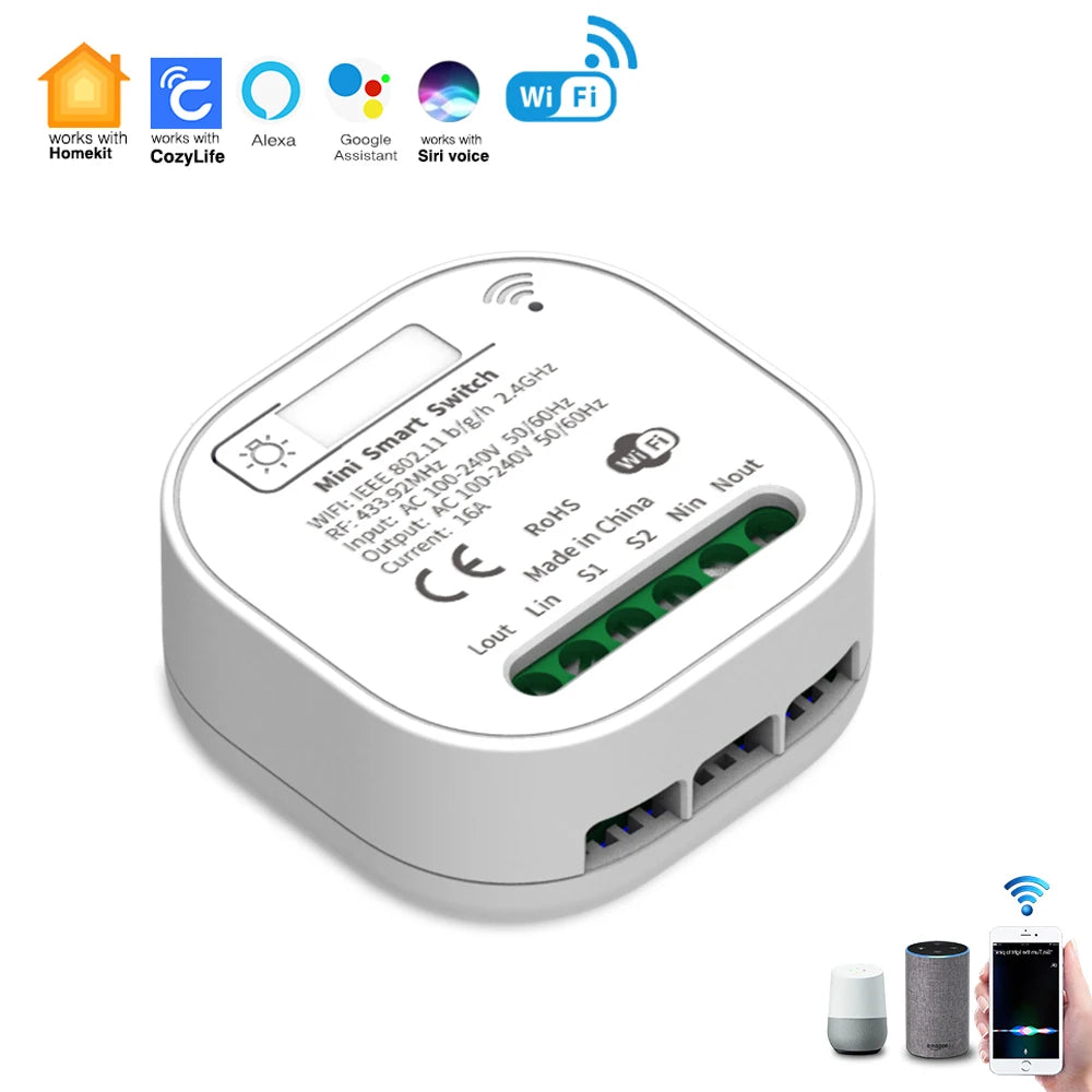 Sixwgh WIFI Smart Switch - Voice Control