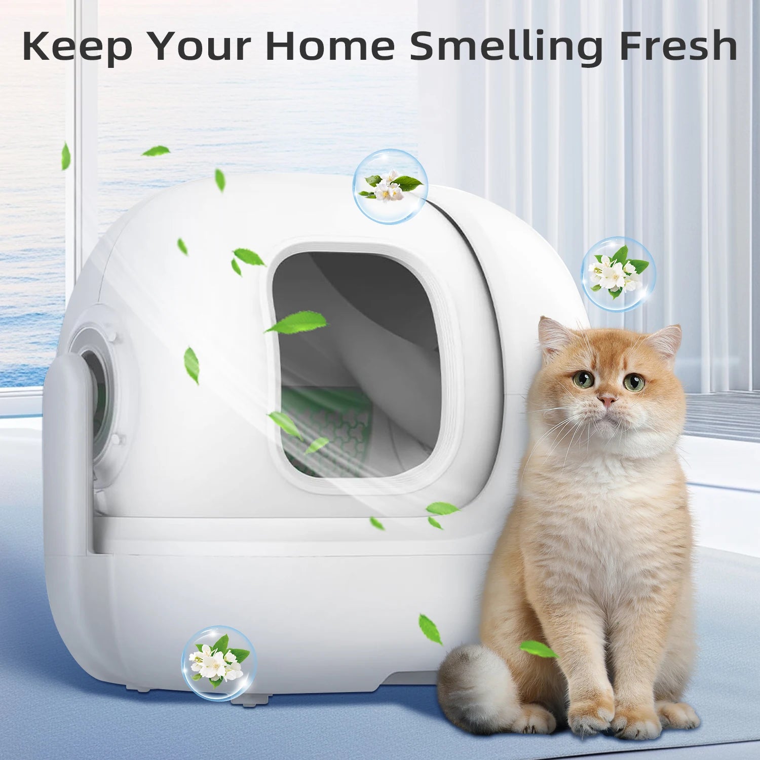 Deodorizing Litter Box N50 - Fresh, Reusable