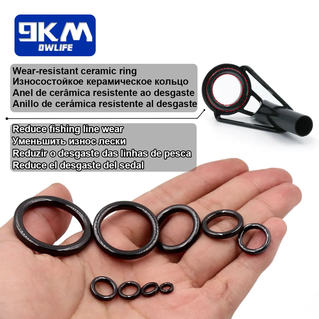 Bộ Sửa Chữa Đầu Cần Câu 24-230 Món Chống Gỉ