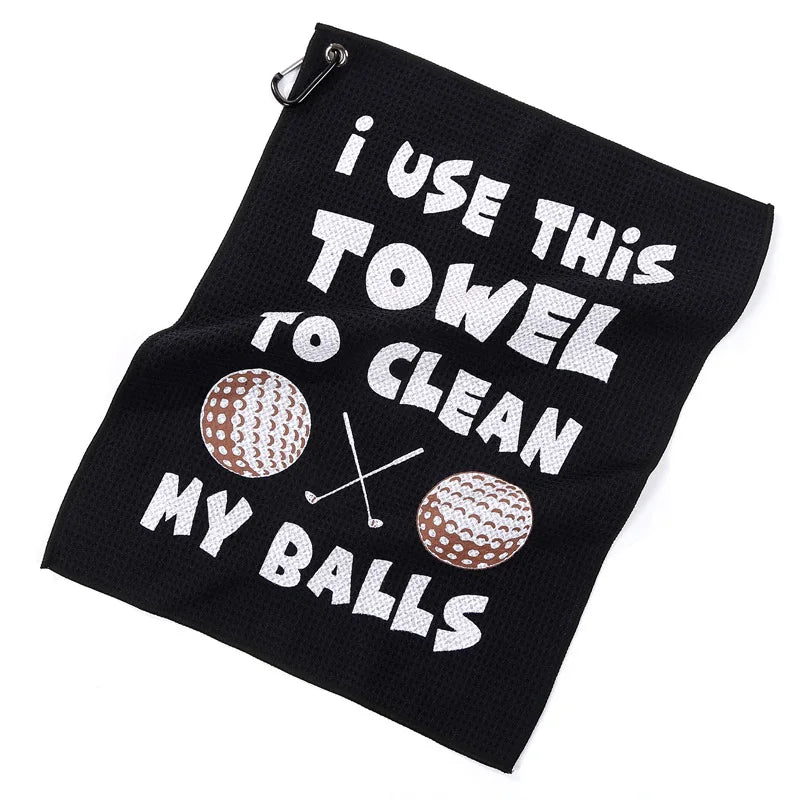 Super Absorbent Golf Towel with Sharp Logo Printing
